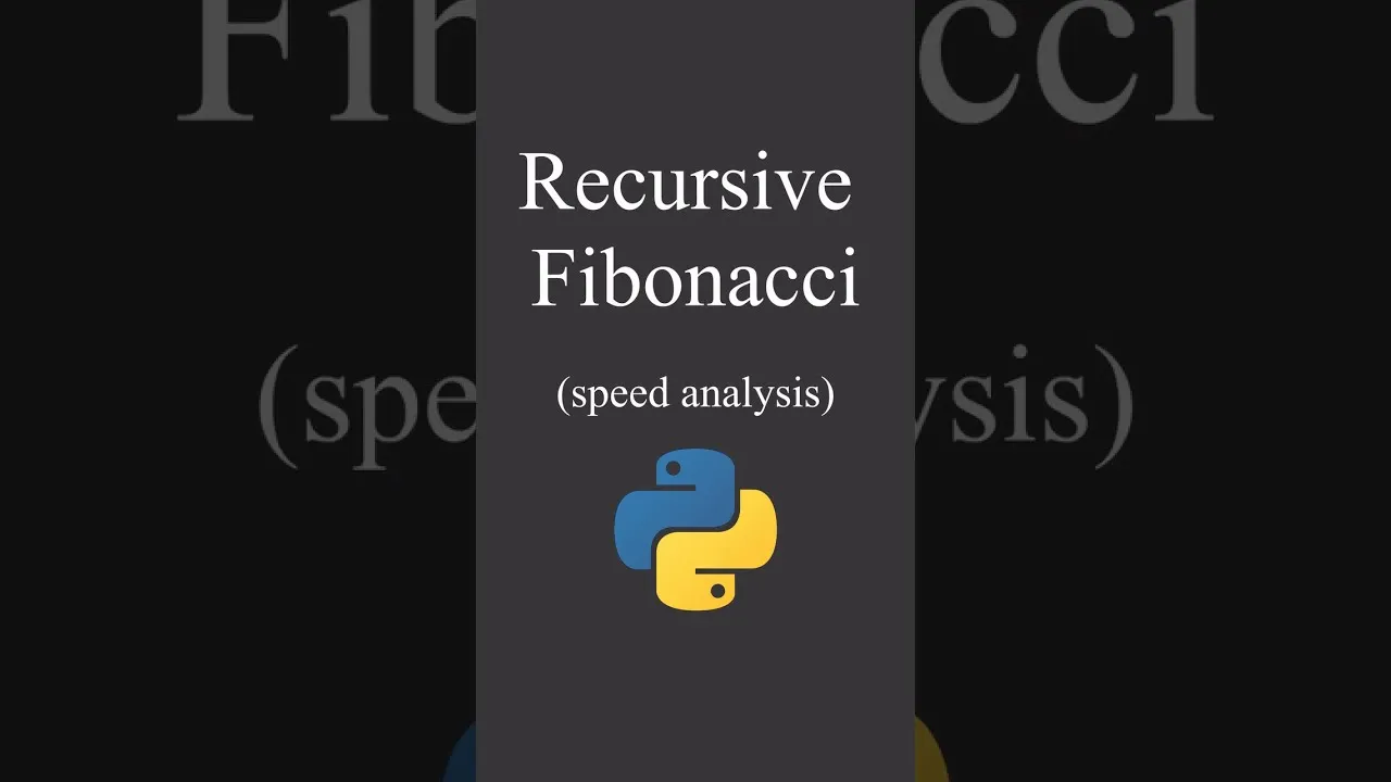 How To Analyzing Runtime For Recursive Fibonacci In Python Part