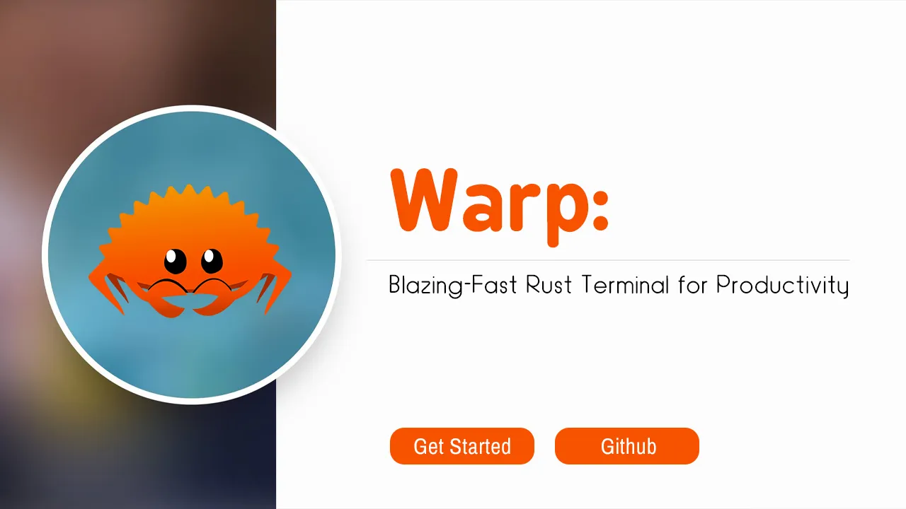 Warp Blazing Fast Rust Terminal For Productivity