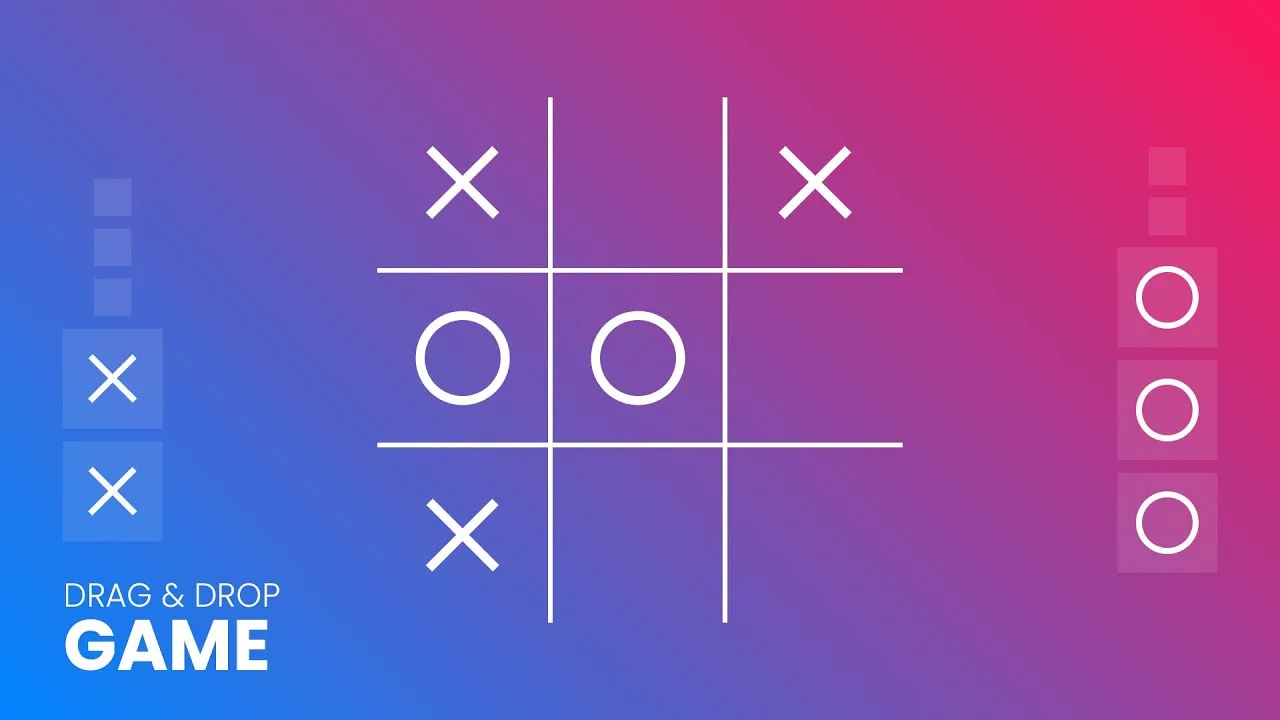 Create A Drag Drop Tic Tac Toe Game With HTML CSS And JavaScript