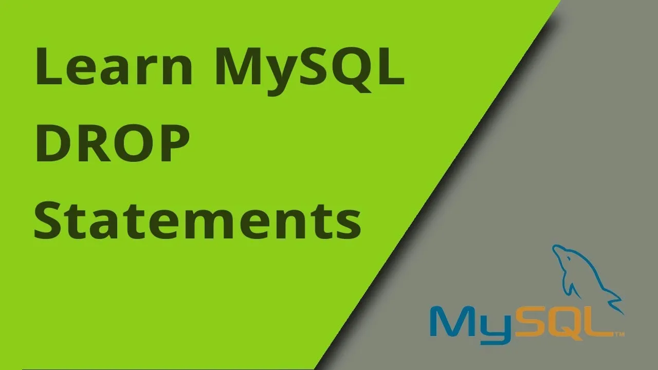 MySQL DROP TABLE Statement Explained With Examples