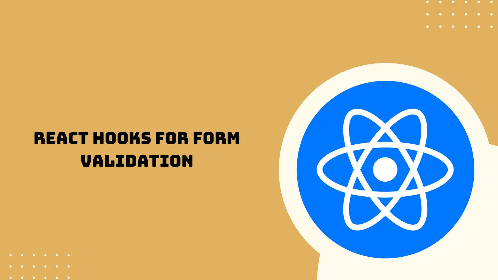 How To Validate Forms With React Hooks