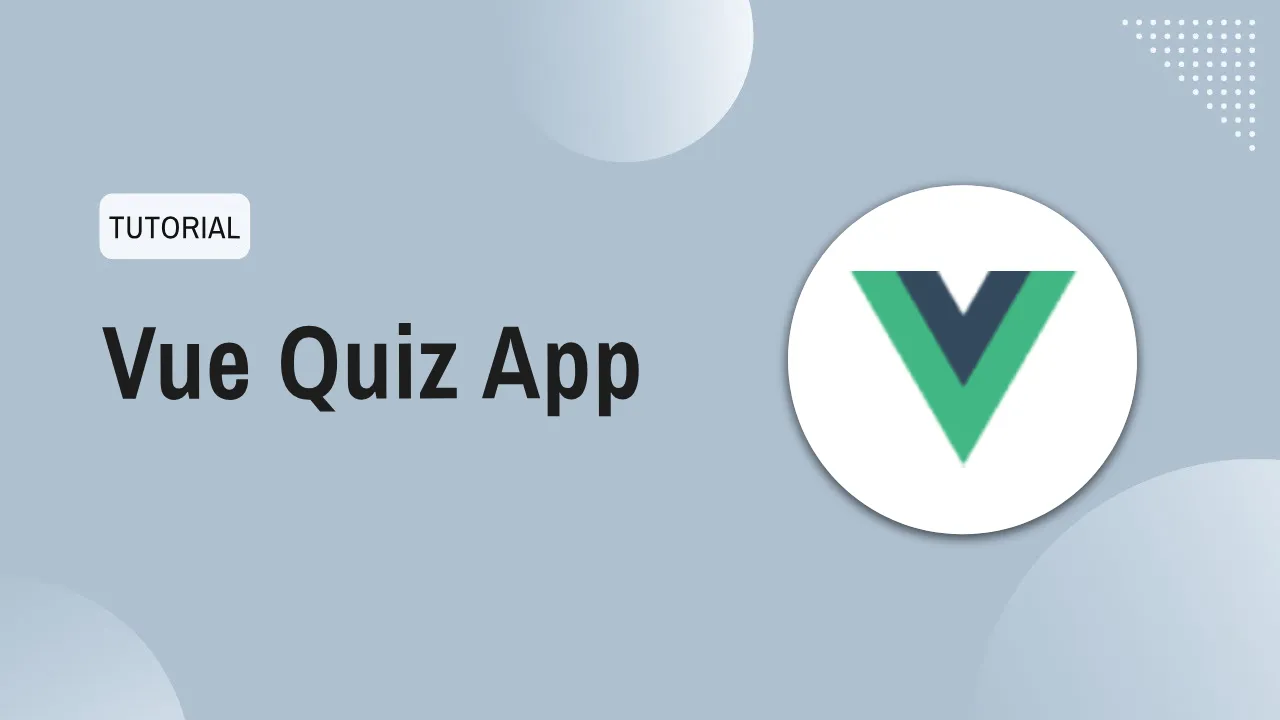 Vue Quiz App A Simple Quiz Application Built With Vue Js