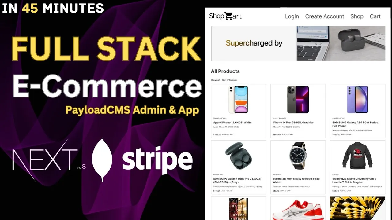 Build Deploy Full Stack E Commerce App Using Next Js 13 And