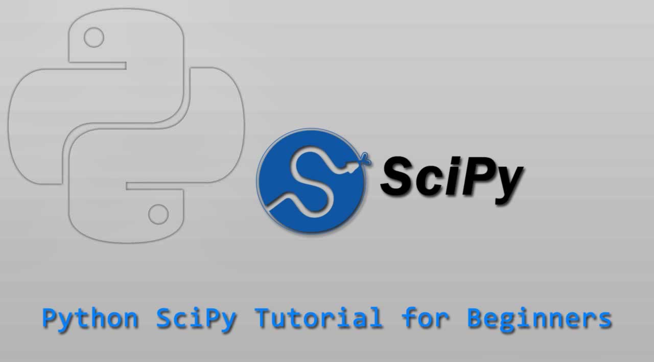 Python SciPy Tutorial for Beginners with Example