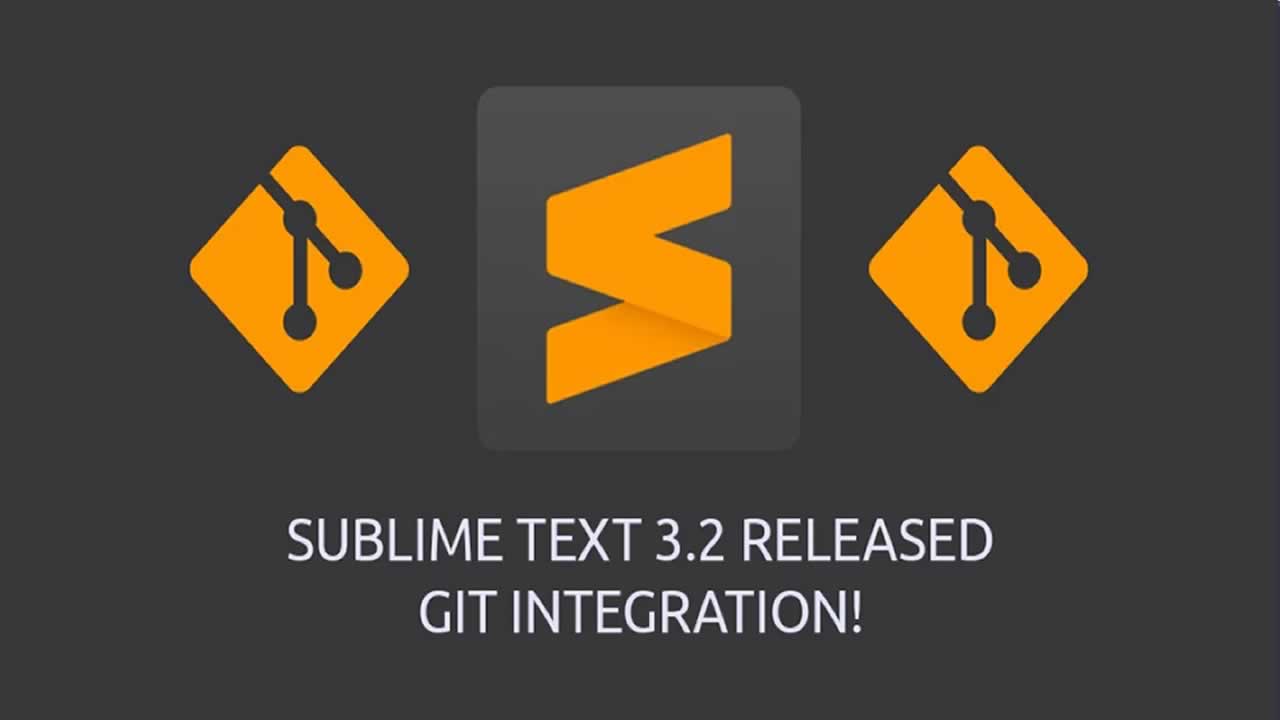 Sublime Text 3.2 Is Out! Git Integrated and Still Blazing Fast