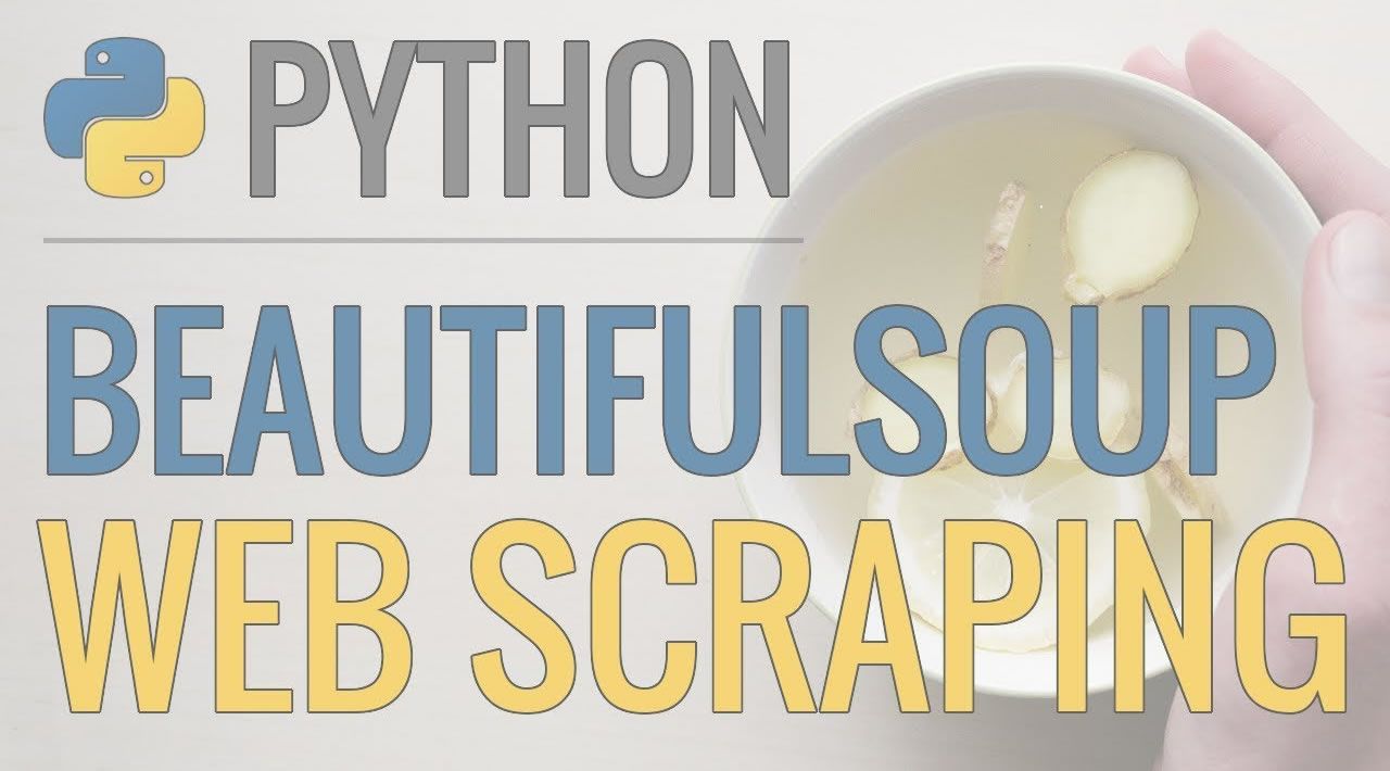 Web Scraping With Python: Beautiful Soup