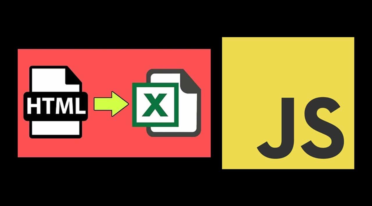 How to Export HTML Table Data to Excel with JavaScript