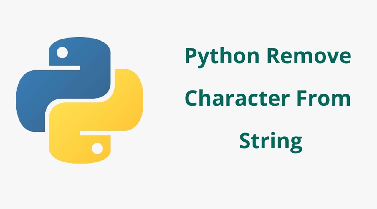 Python Remove Character From String