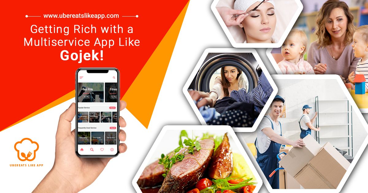 Gojek Clone - Develop an app for all in one services | Ubereatslikeapp