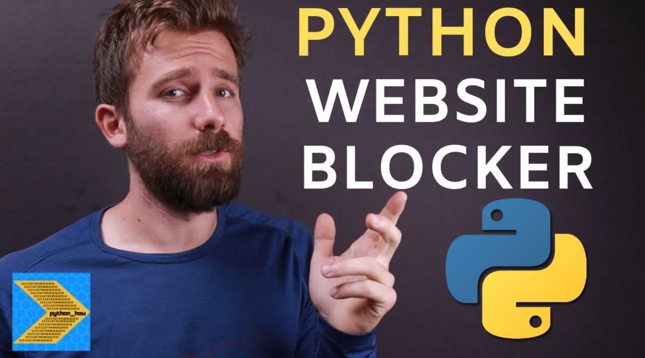 How to Build Website Blocker using Python in 5 minutes