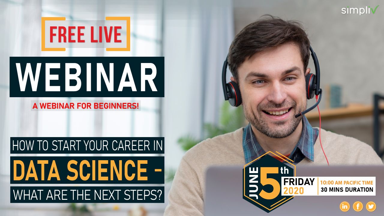 [FREE LIVE WEBINAR] How To Start Your Career In Data Science- What Are ...