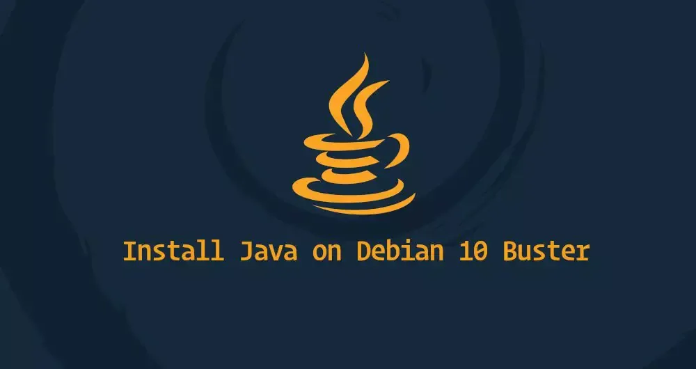 How to Install Java on Debian 10 Linux