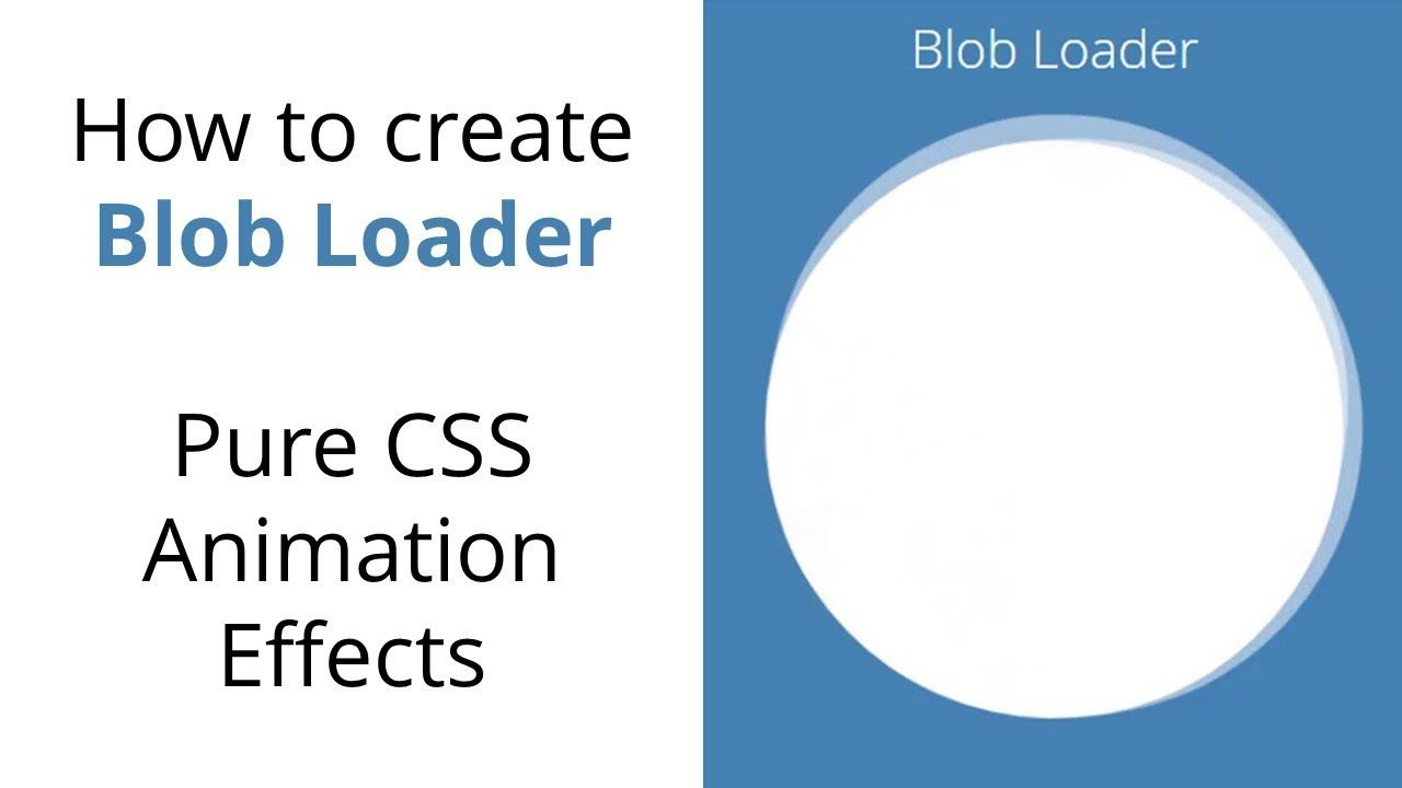 CSS Tutorial | 10 CSS Blob Effects