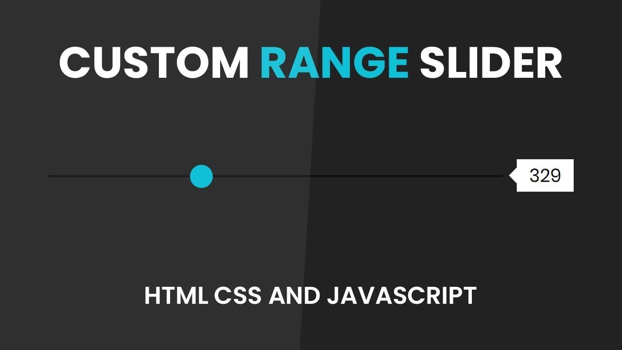 CSS Tutorial | 16 CSS Range Sliders