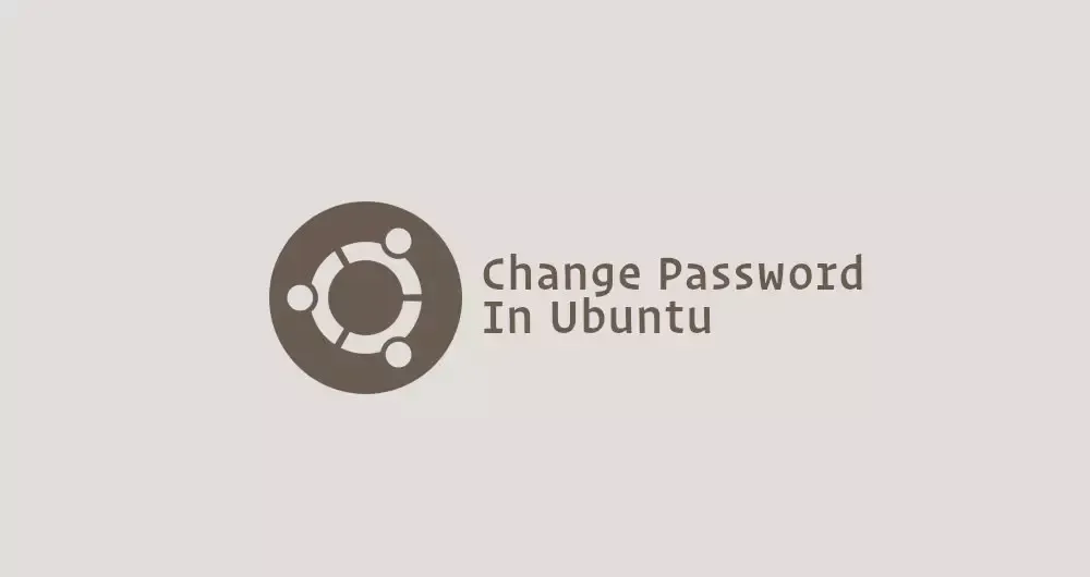 How to Change User Password in Ubuntu