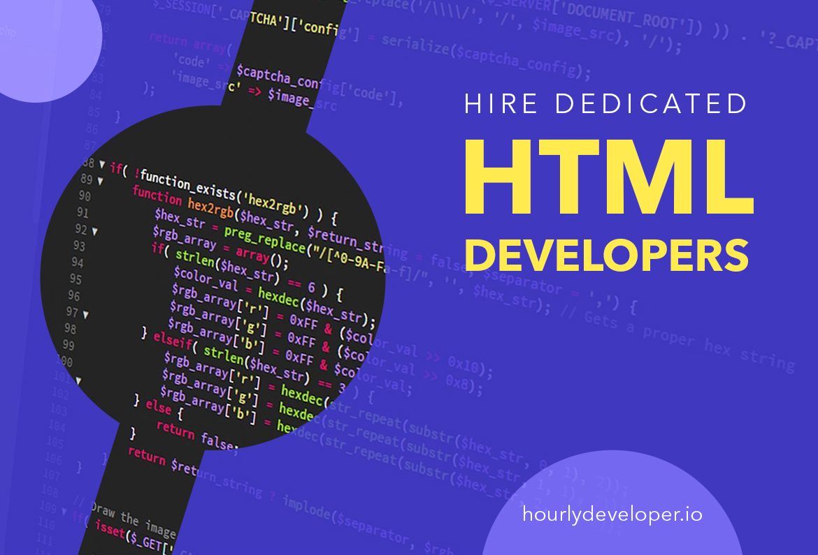 Hire Dedicated HTML Developer