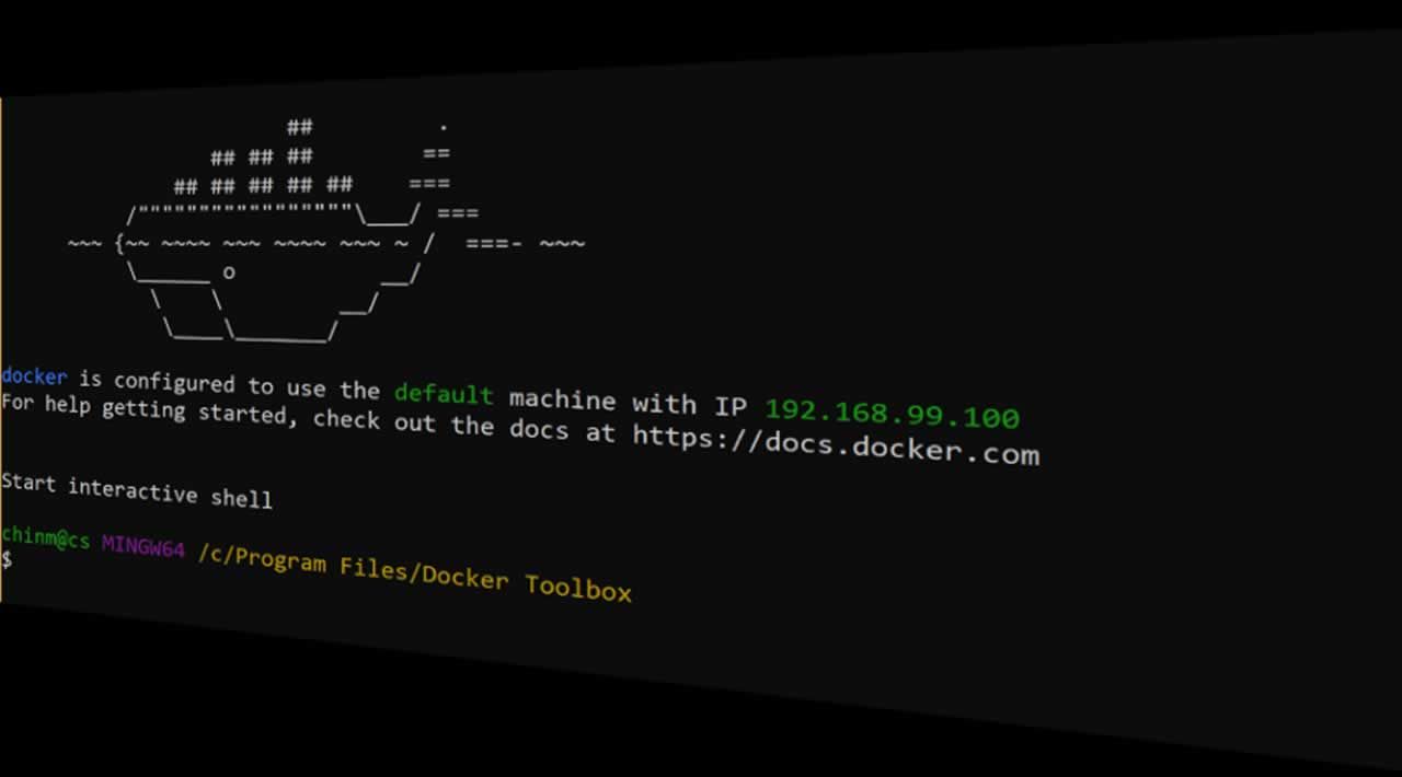 How to Run a Docker command in the background after TTY input