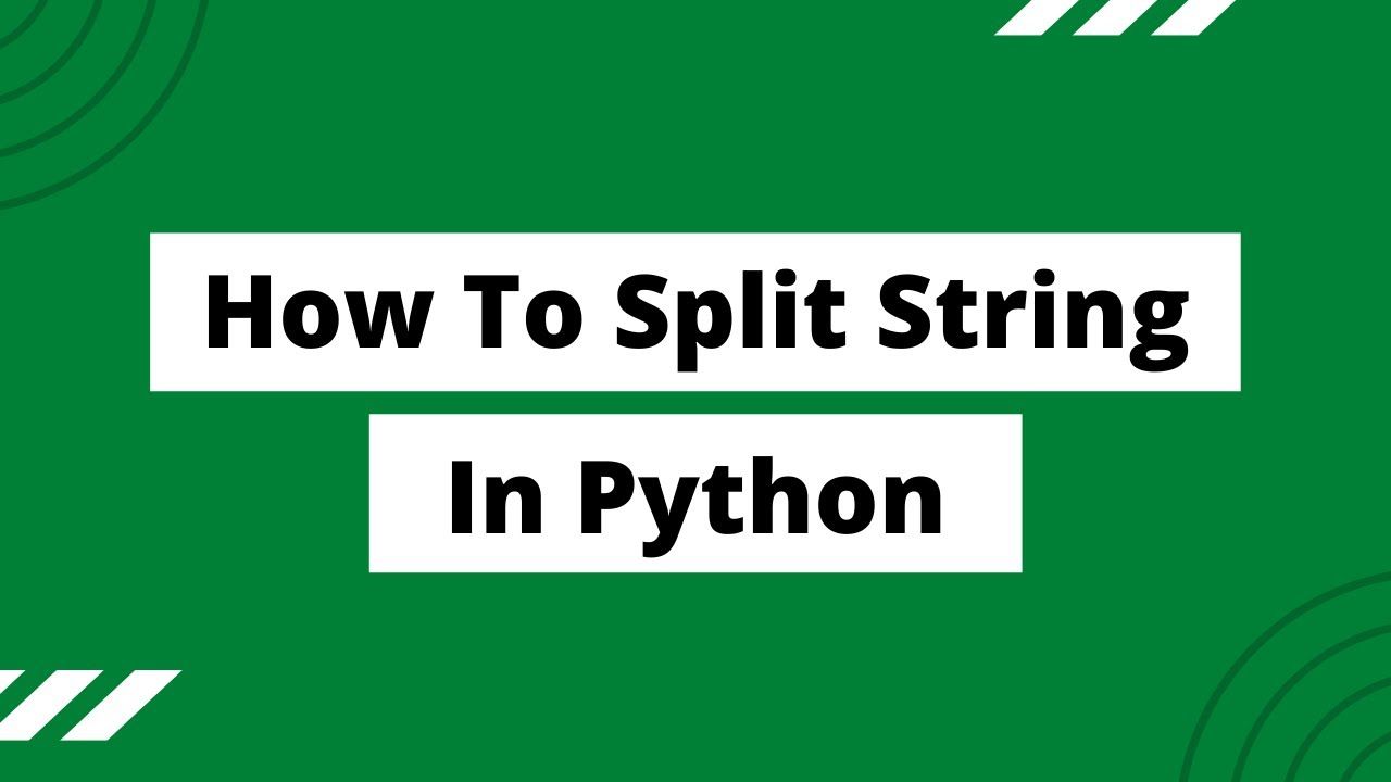 how-to-split-a-string-in-python