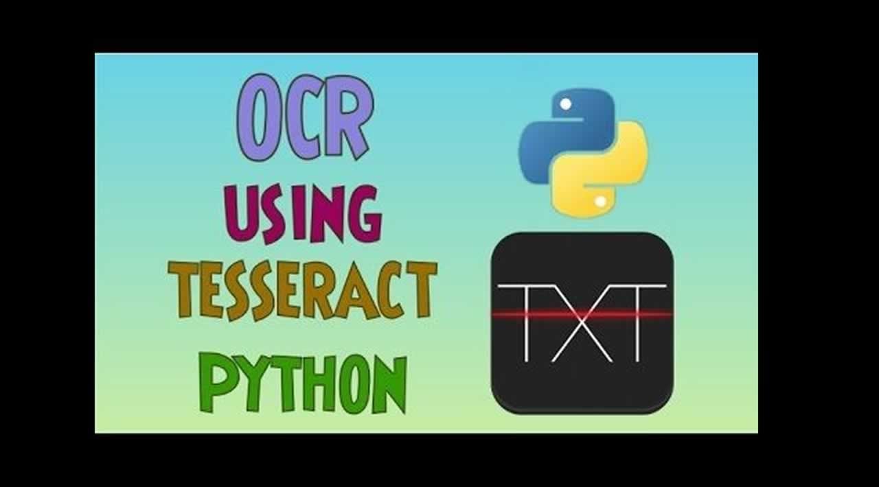 How to Use Tesseract with Python