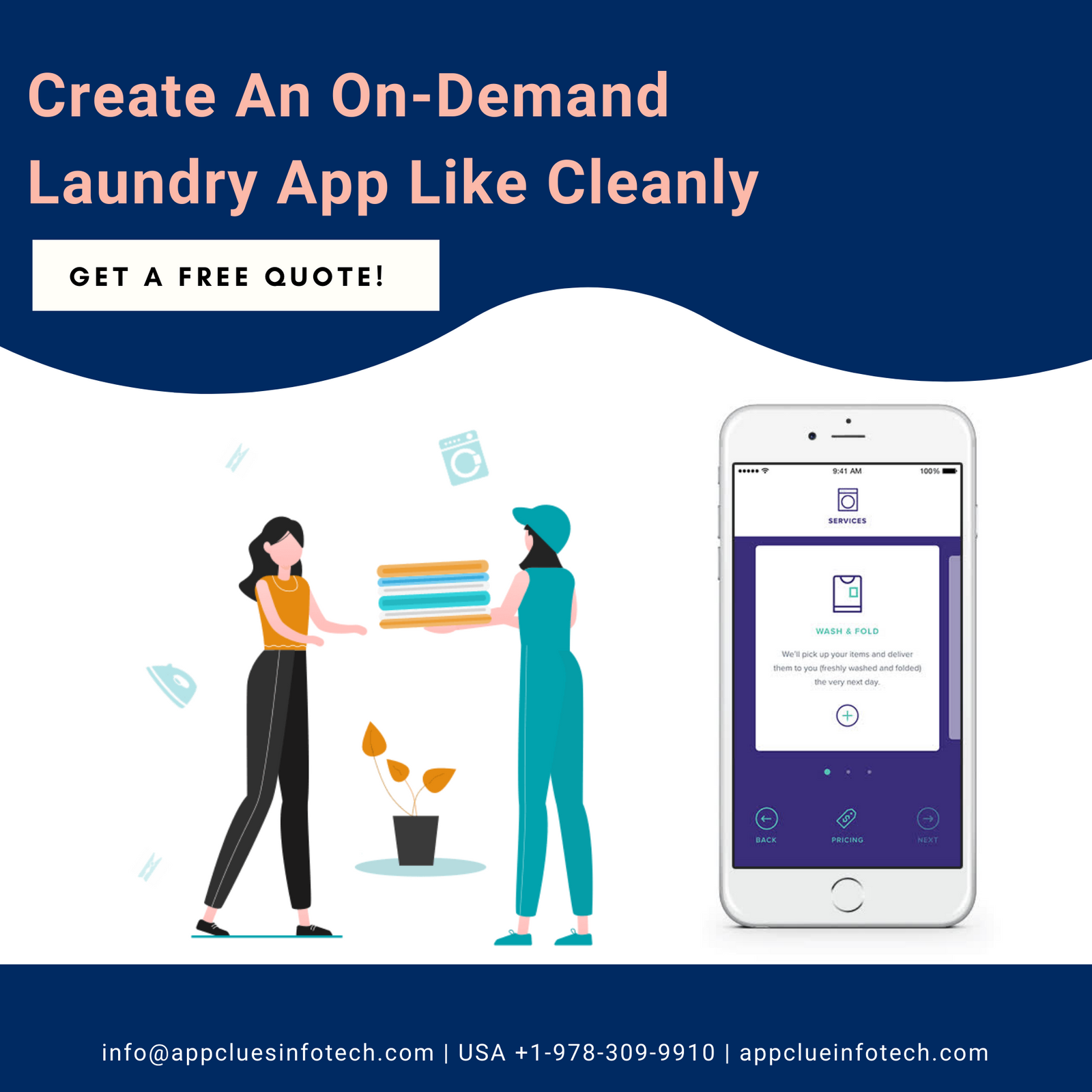 Create a Laundry App Like Cleanly