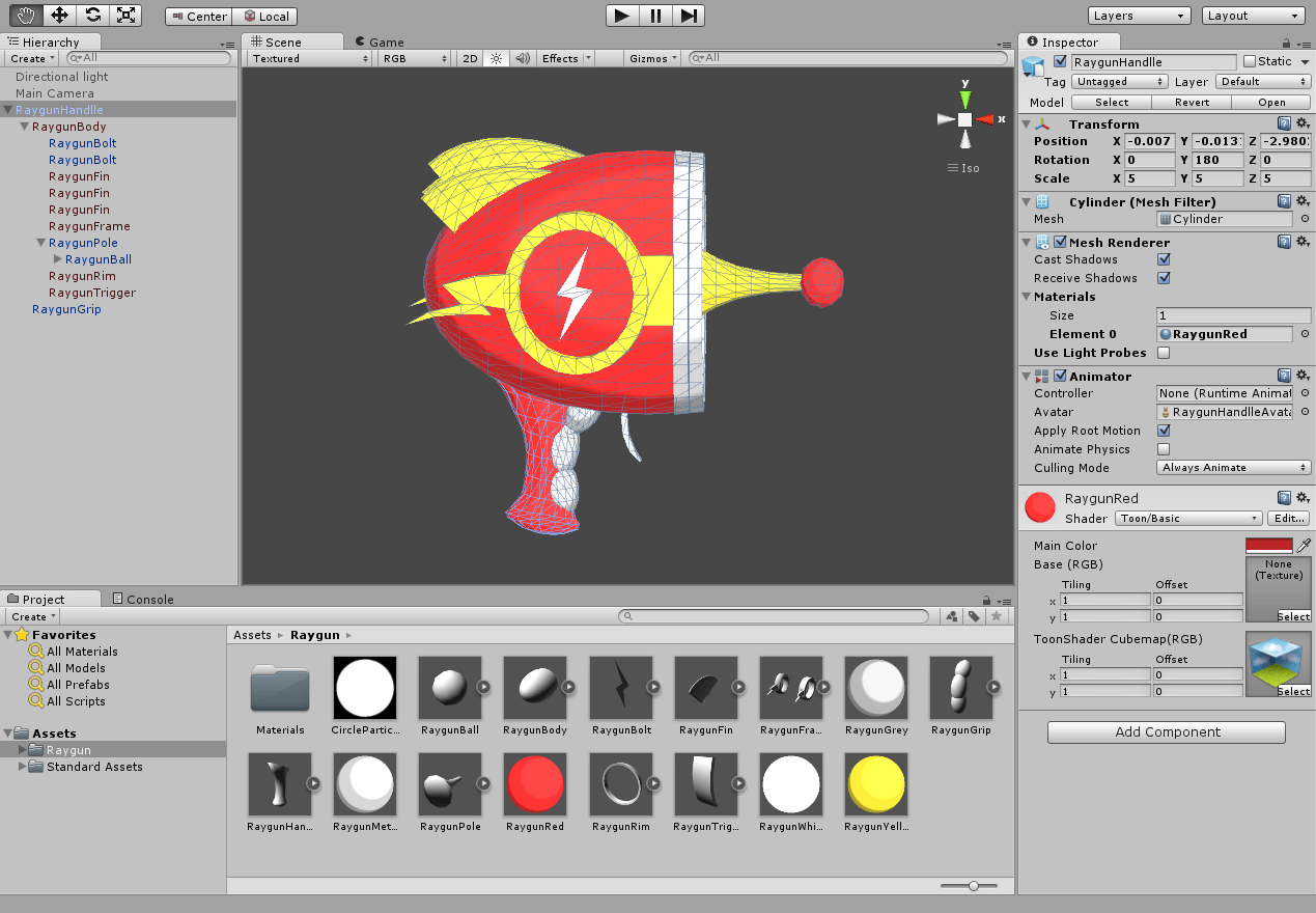 Build a Raygun in Unity 3D