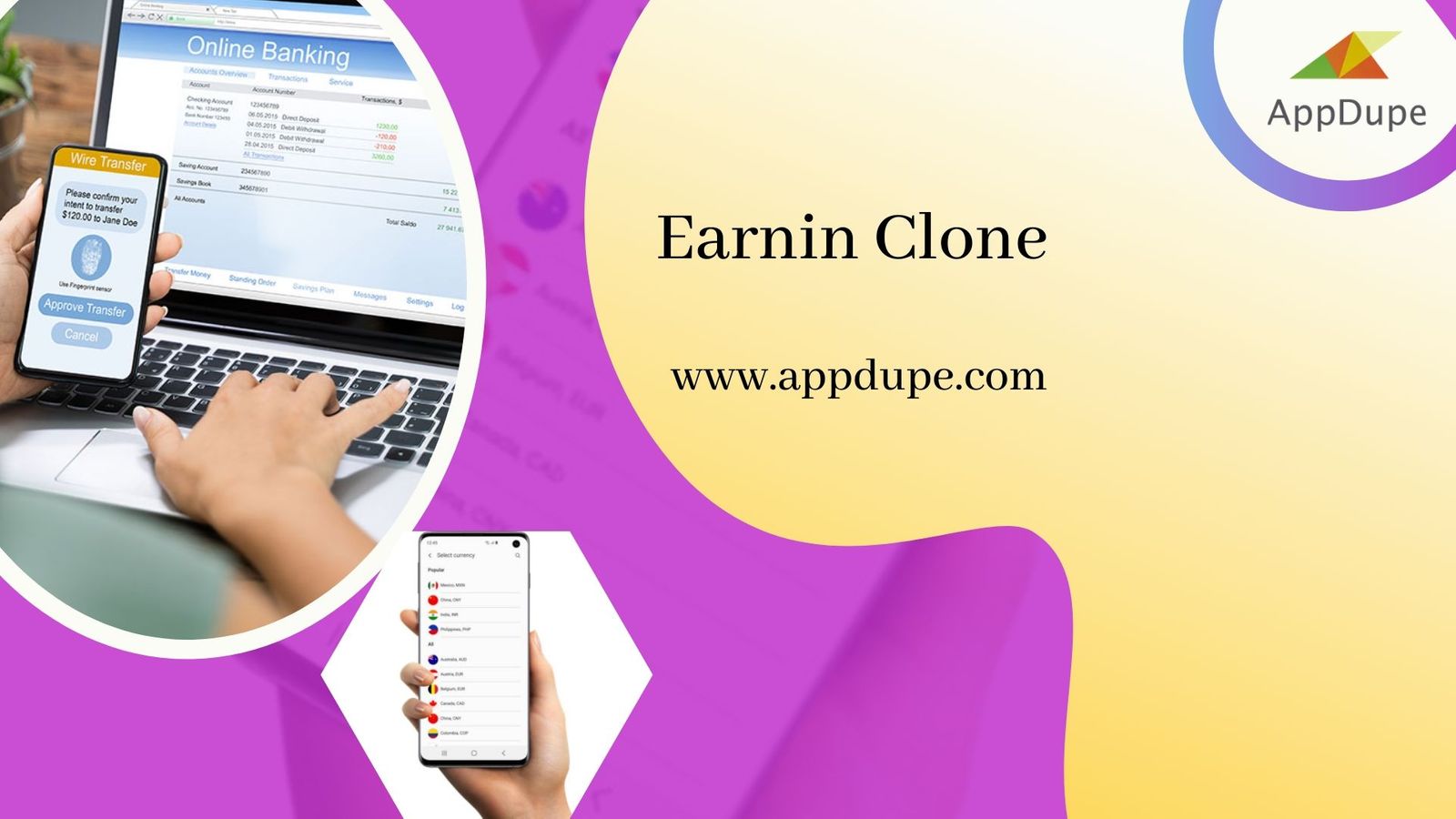 List of benefits provided by an app like Earnin for their customers  