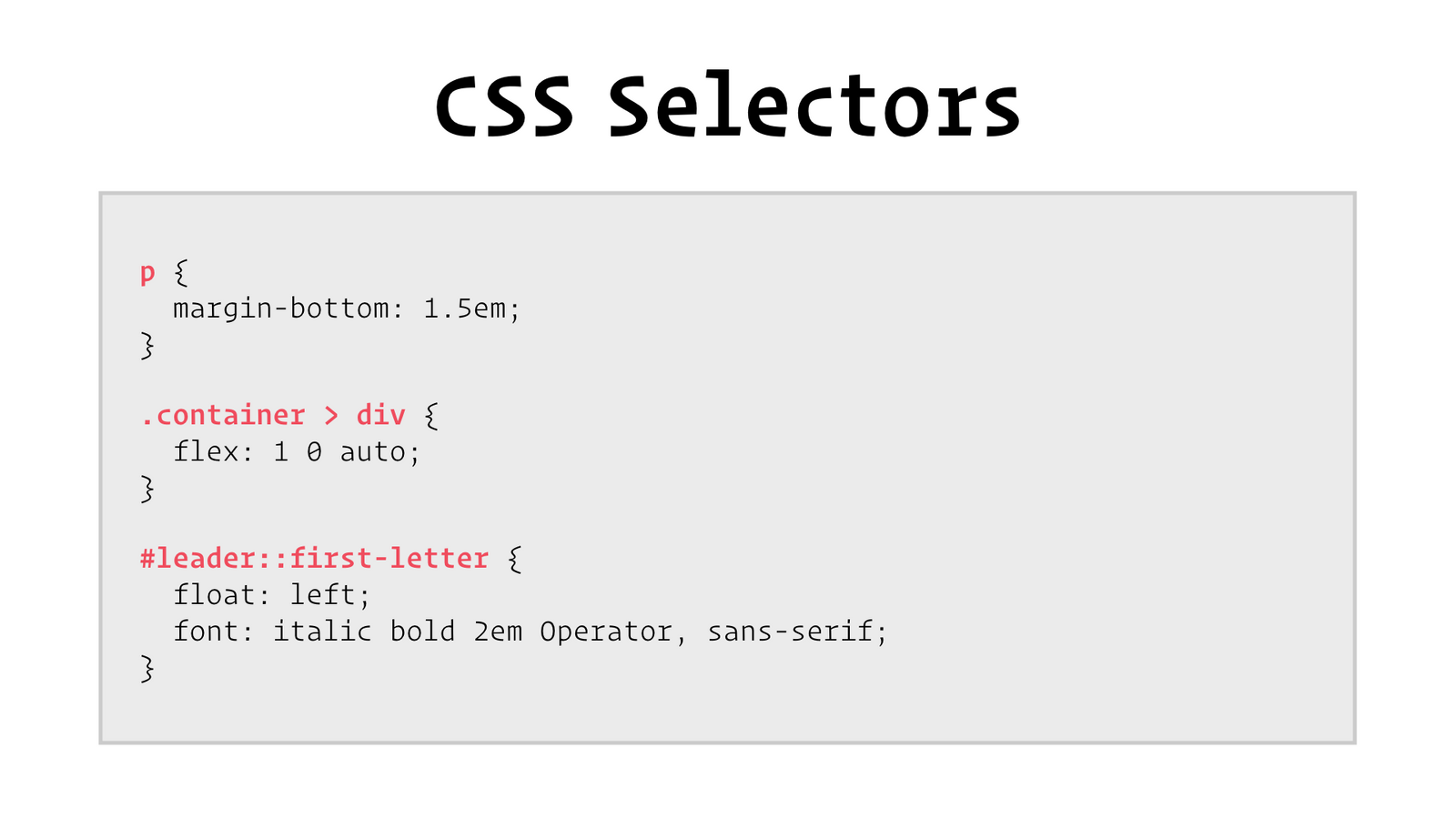 25 powerful CSS selectors that will really help you write clean CSS