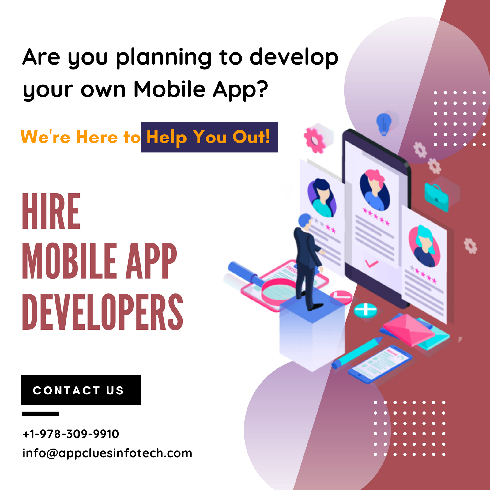 Hire Best Mobile App Developers (Android and iOS)