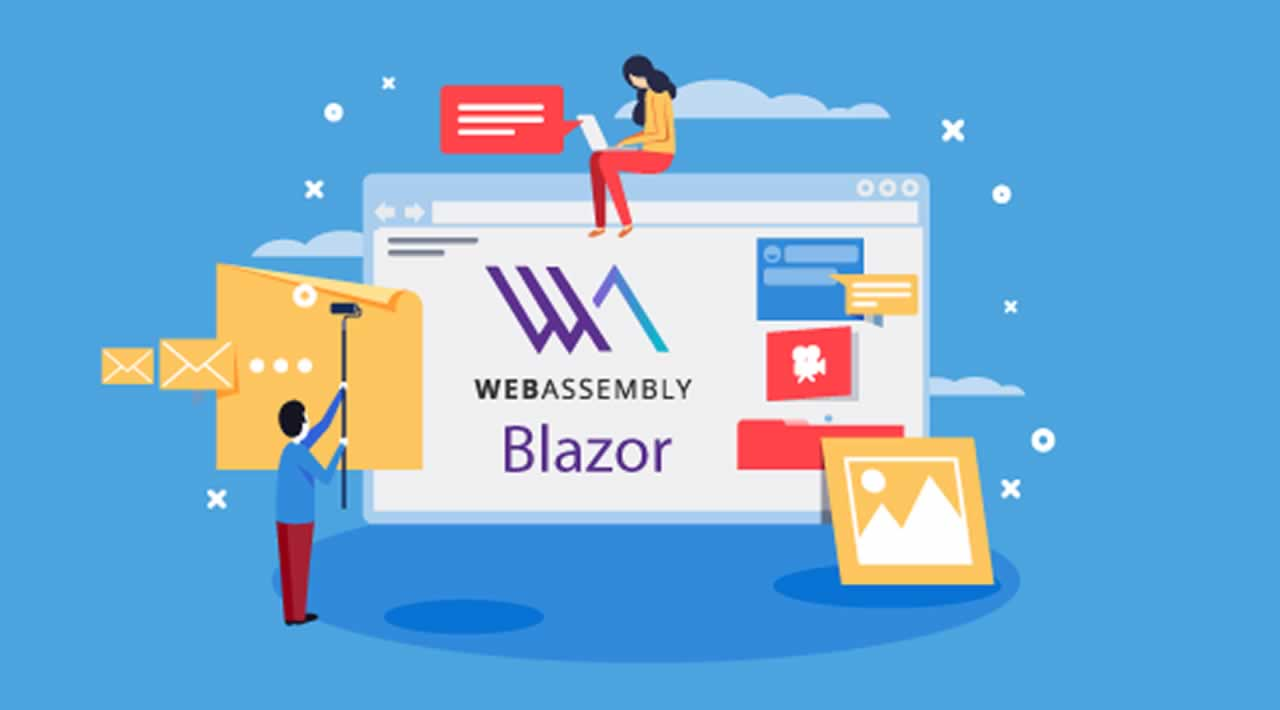 Generating and downloading a file in a Blazor WebAssembly application