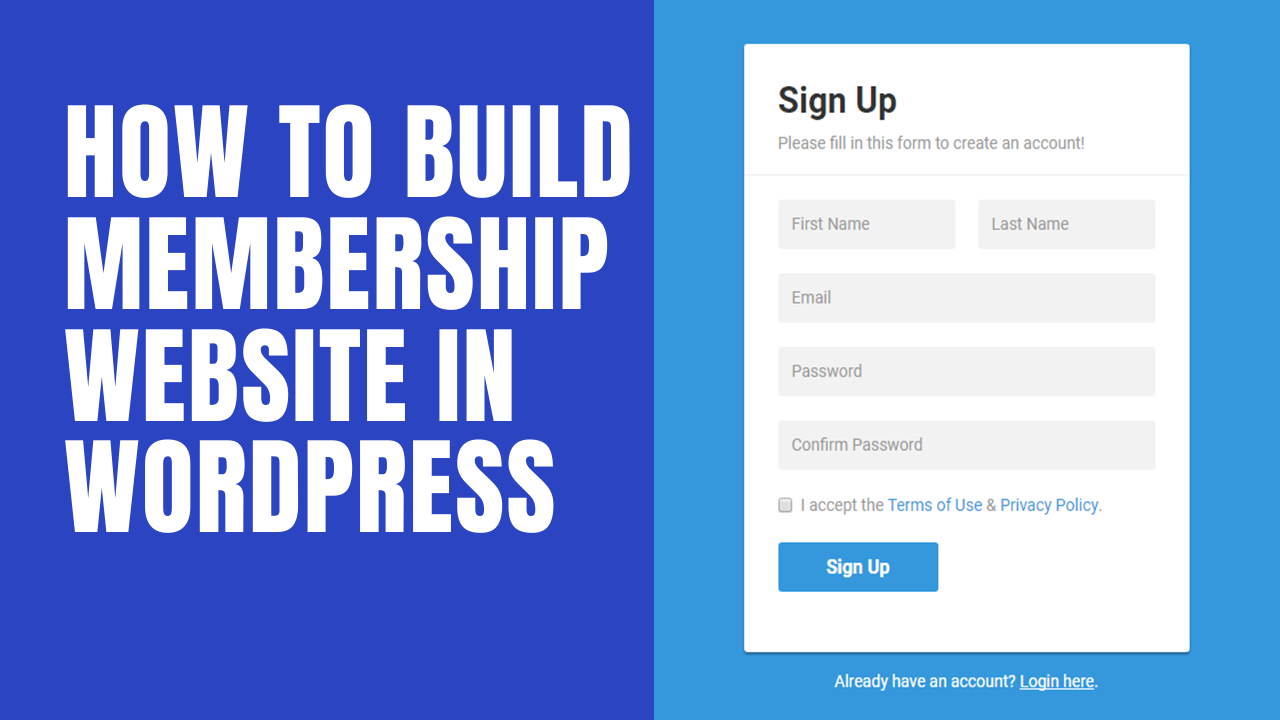 How to build Membership Website using Ultimate Member Plugin