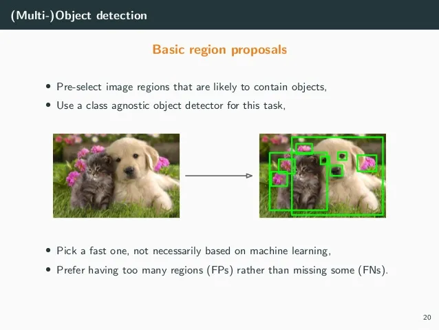 Segmentation and Object Detection