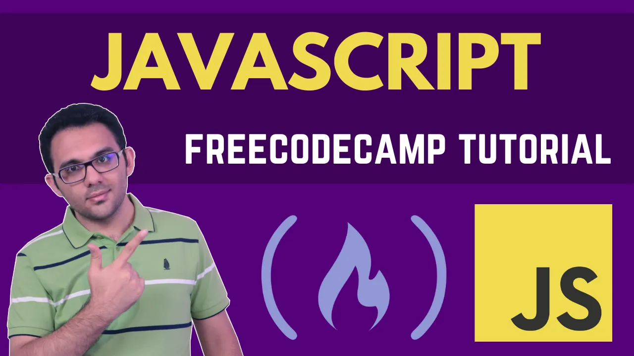 FreeCodeCamp JavaScript Tutorial - Learn JavaScript for web development