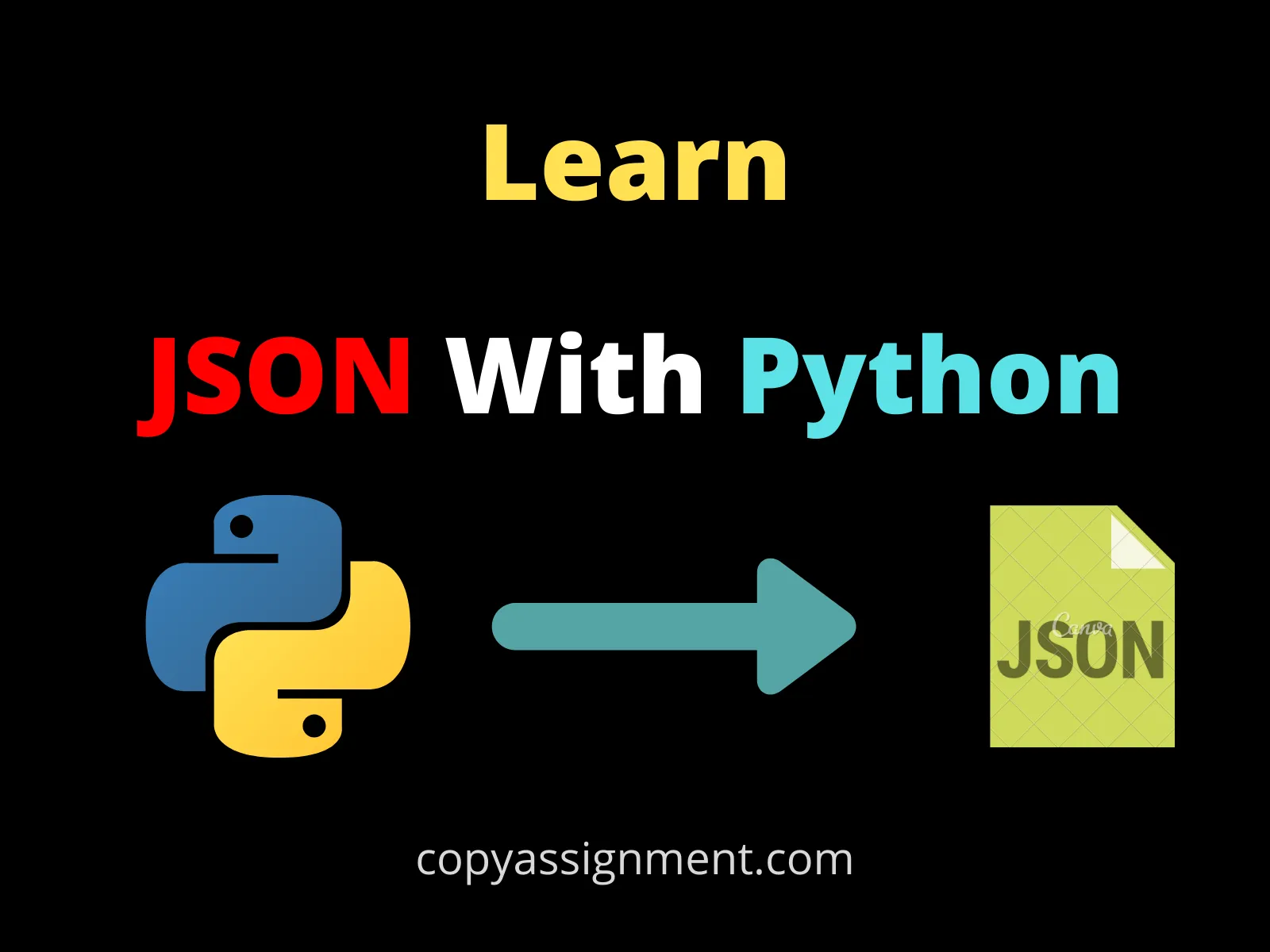 JSON with Python - copyassignment.com