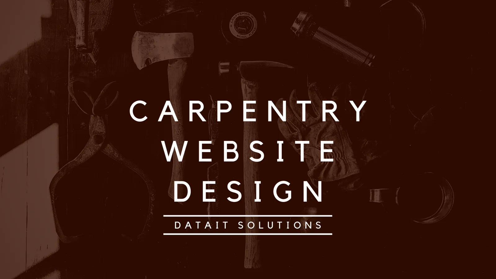 Carpentry Website Design