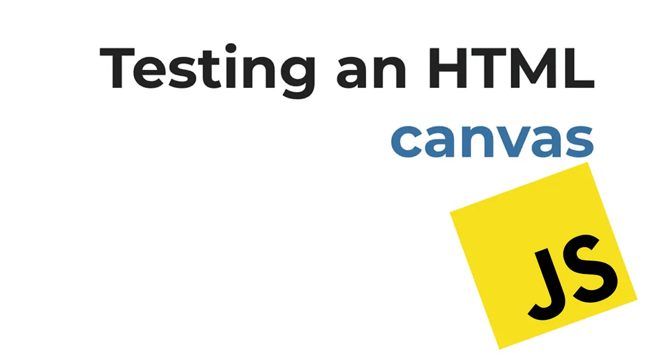 Testing an HTML canvas with Cypress