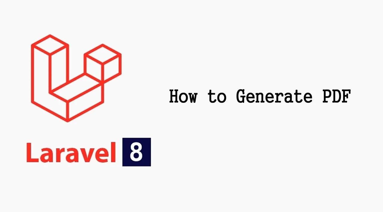 How to Generate PDF in Laravel 8