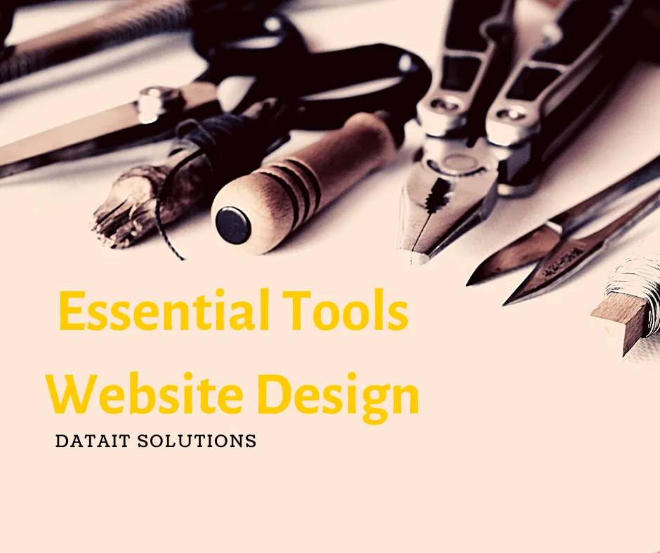 Essential Tools Website Design