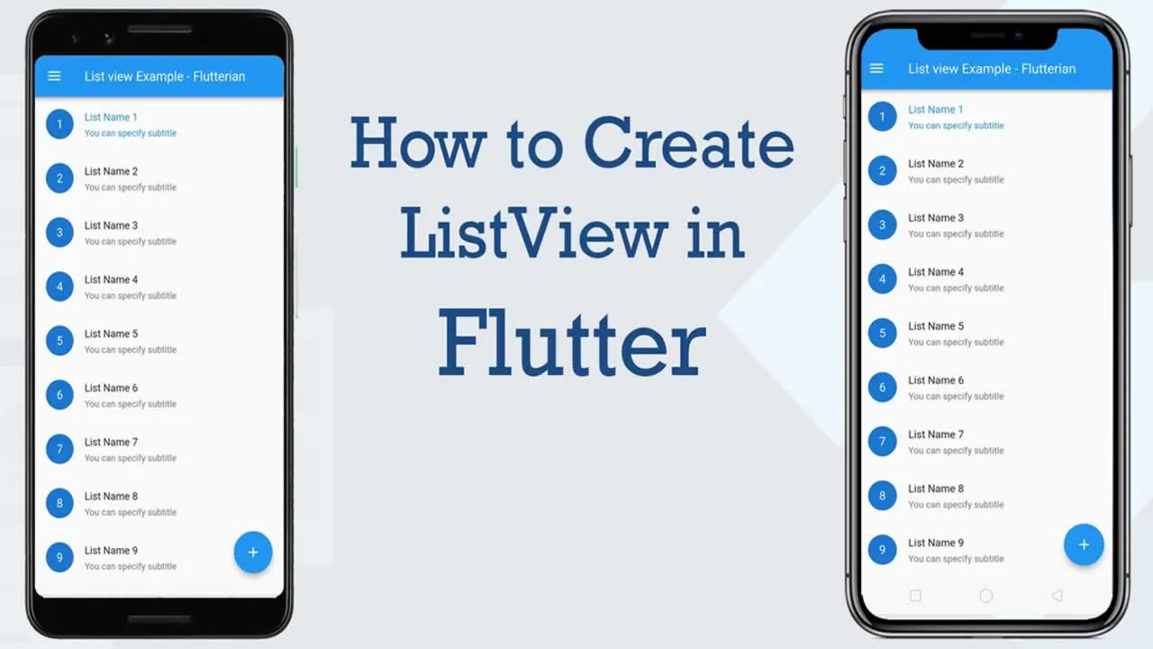 listviews-in-flutter