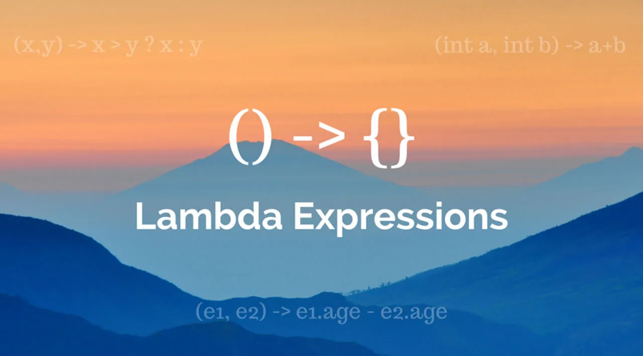 Java Lambda Expressions