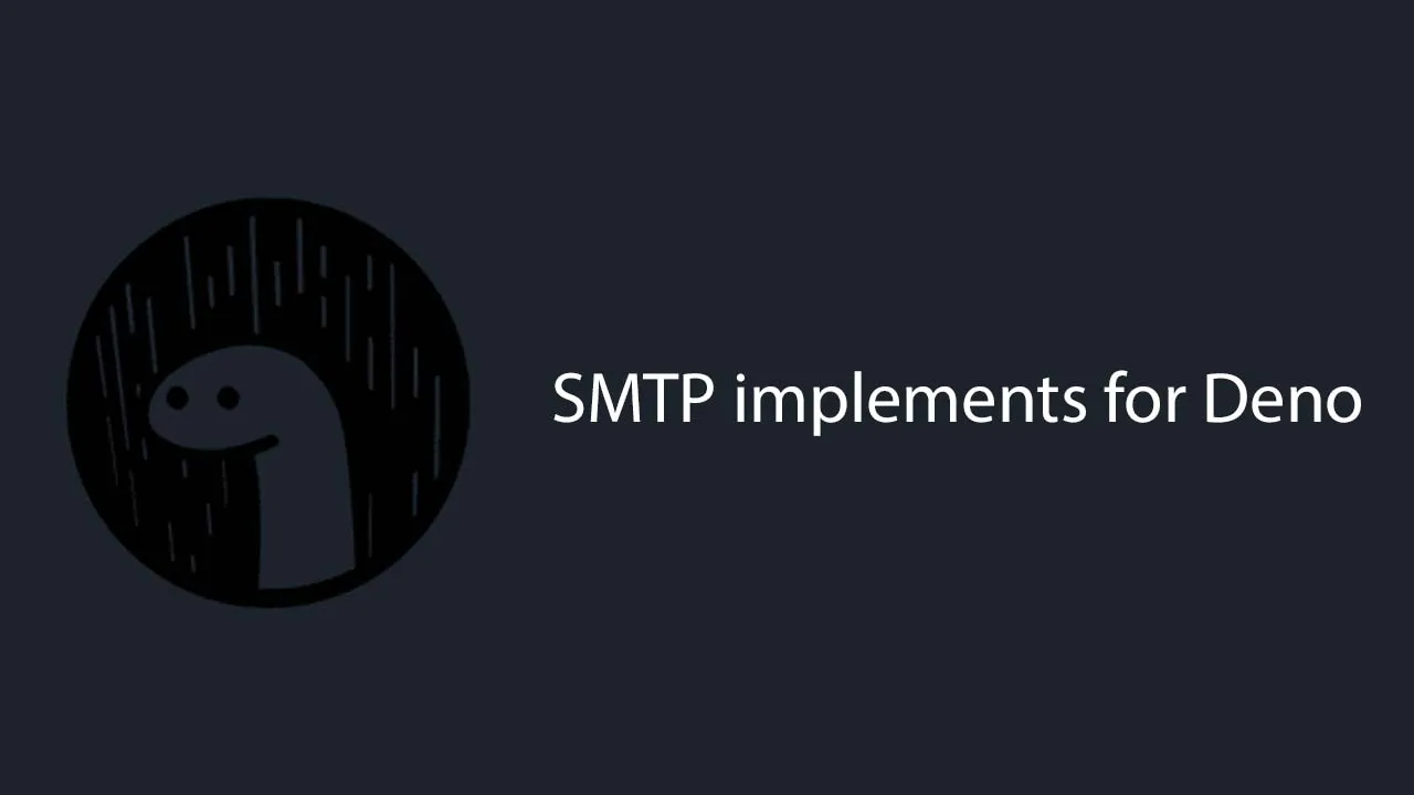 SMTP implements for Deno