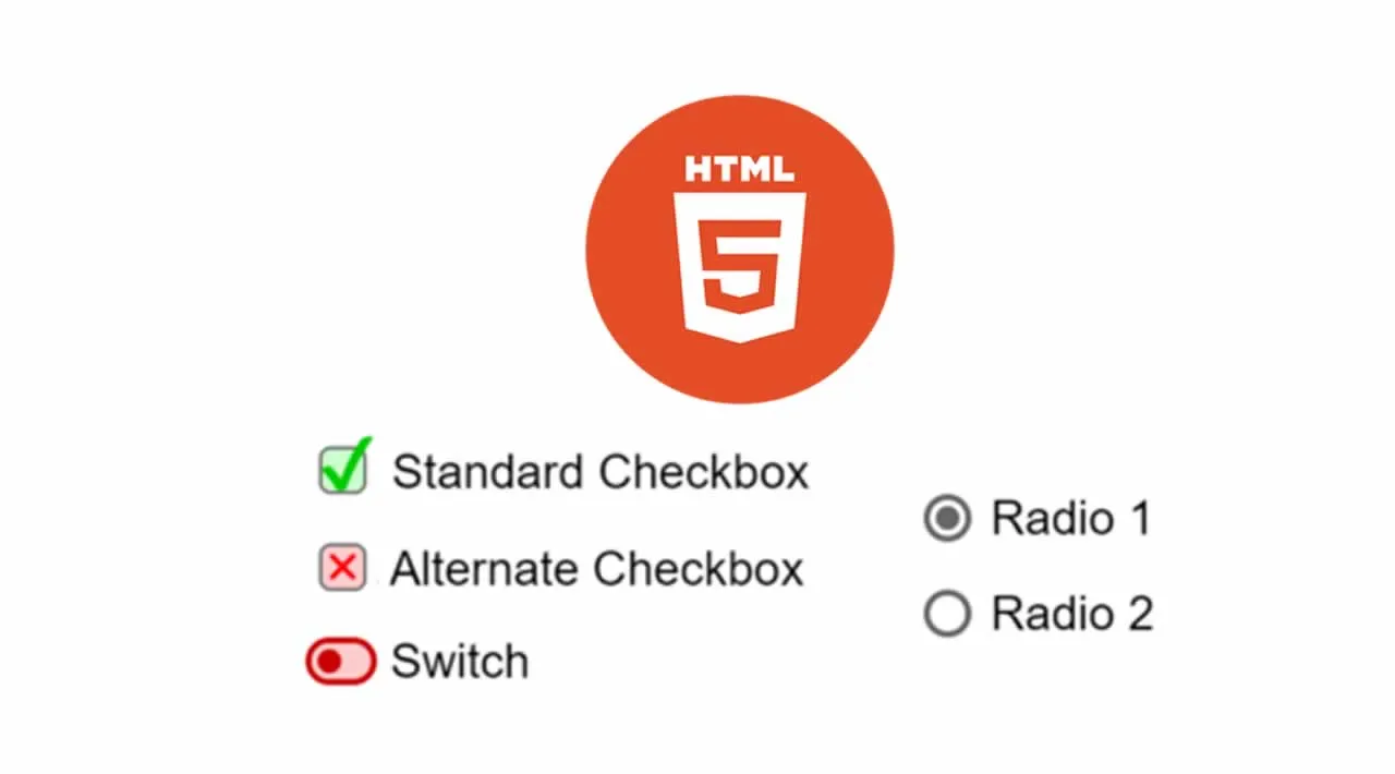 Styled Checkboxes and Radio Buttons Using Minimal HTML and No JavaScript