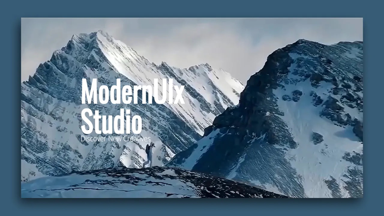 Cross-browser support Responsive landing page with video background