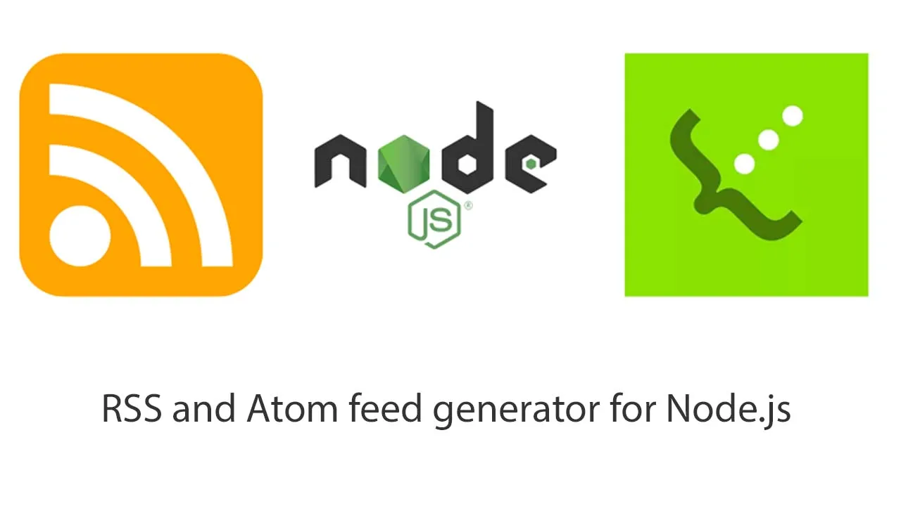RSS and Atom feed generator for Node.js