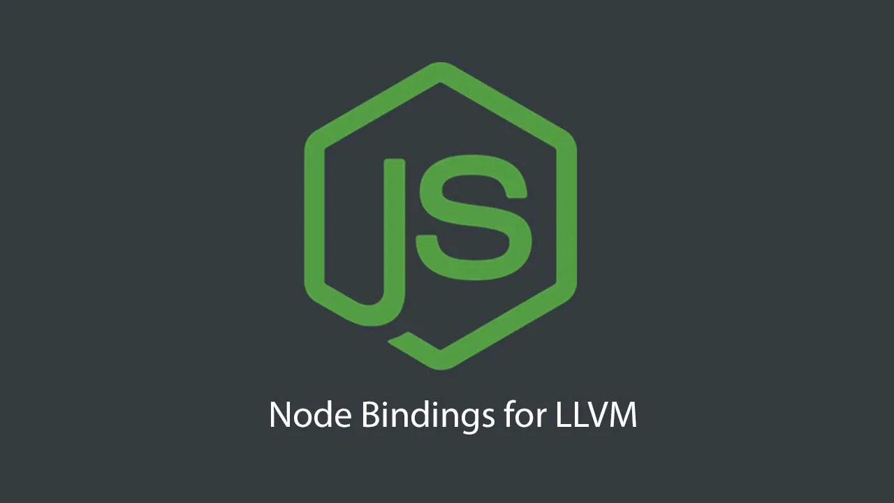 Node Bindings for LLVM
