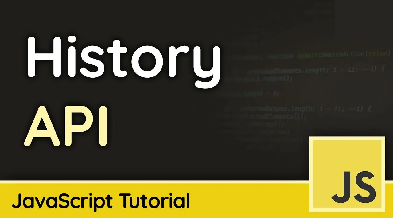 Building and implementing a JavaScript Router using History API