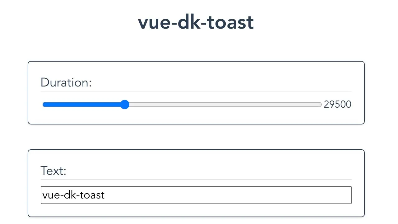 Lightweight toast-notification plugin for Vue 3