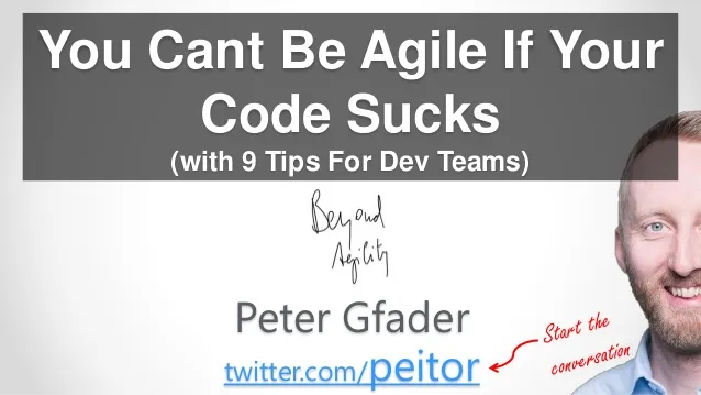 How to tell if your code actually sucks... 