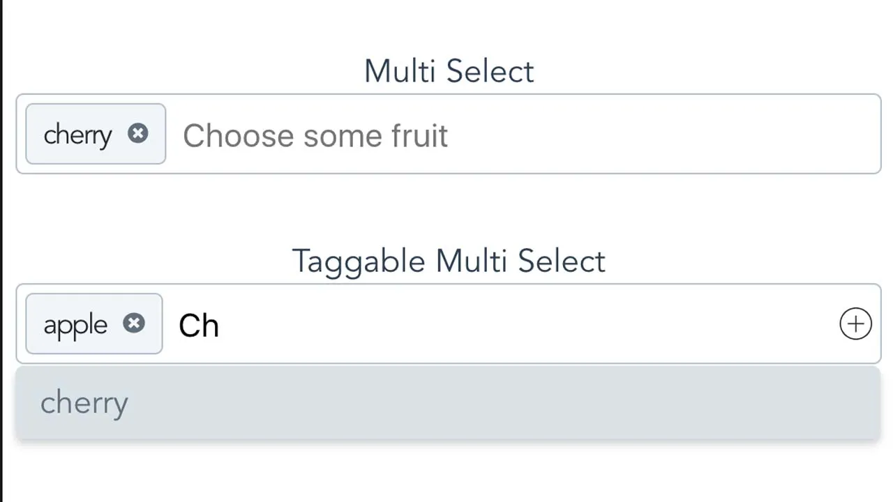A Multiple Taggable Select Autocomplete Dropdown Component for Vue