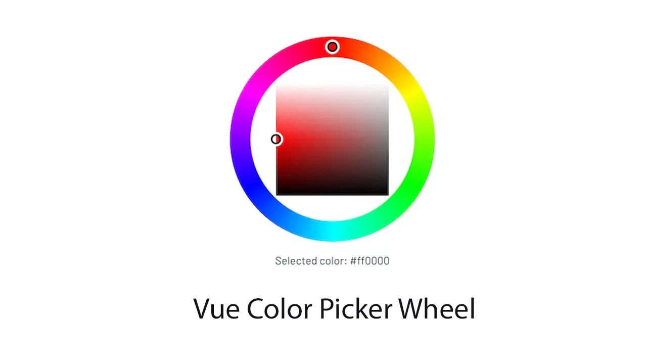 A Vue Color Picker Component Based on the Farbtastic jQuery Color Picker Plug-in