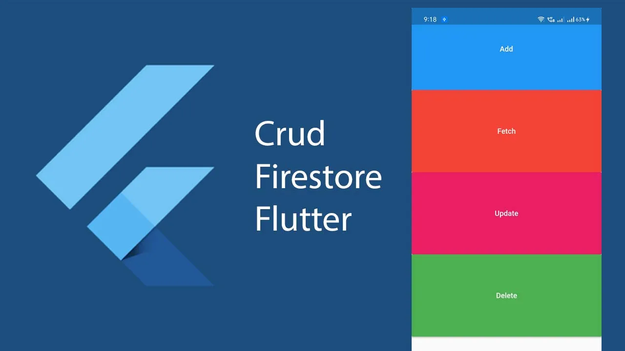Firestore CRUD with Flutter